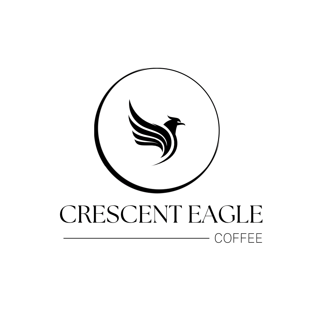 Black Illustrated Coffee Logo