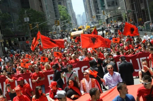 Albanian event in New York